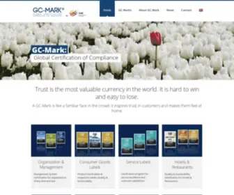GC-Mark.com(Securing customer trust with GC) Screenshot