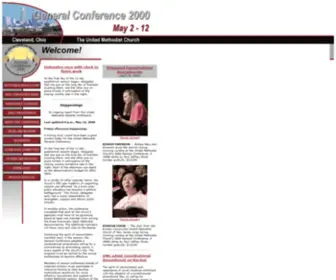 GC2000.org(General ConferenceThe United Methodist Church) Screenshot