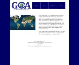 Gcacap.com(GCA Capital) Screenshot