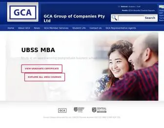 Gca.edu.au(GCA Group of Companies Pty Ltd) Screenshot