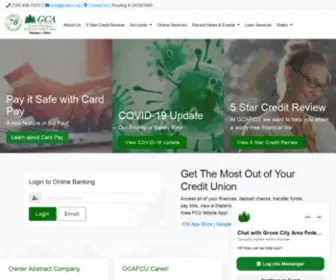Gcafcu.org(Gcafcu) Screenshot