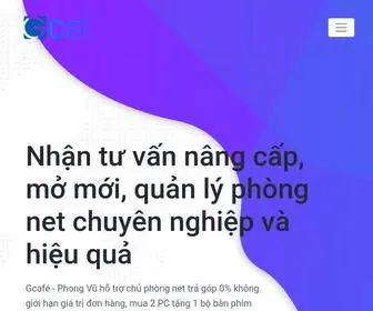 Gcafe.vn(Nâng cấp phòng máy trả góp 0%) Screenshot