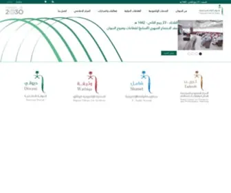 Gca.gov.sa(Home page GCA) Screenshot