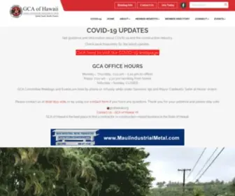 Gcahawaii.org(GCA of Hawaii) Screenshot
