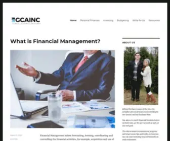 Gcainc.com(A Smarter Way to Invest) Screenshot