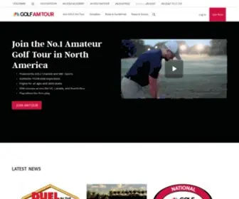 Gcamtour.com(Join the No.1 Amateur Golf Tour in North America GOLF Channel AM Tour) Screenshot