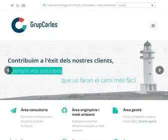 Gcarles.com(Grup Carles) Screenshot