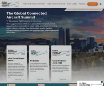 Gcasummit.com(Connected Aviation Intelligence) Screenshot