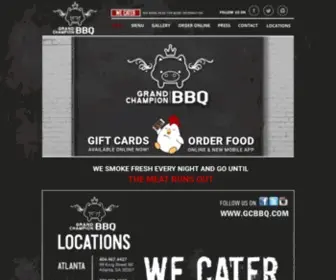 GCBBQ.com(Grand Champion BBQ) Screenshot