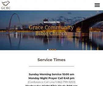 GCBCSTL.org(Grace Community Bible Church) Screenshot