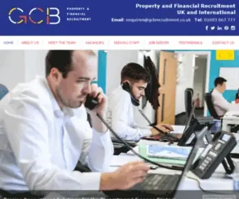 GCbrecruitment.co.uk(Property and Financial Recruitment Specialists) Screenshot