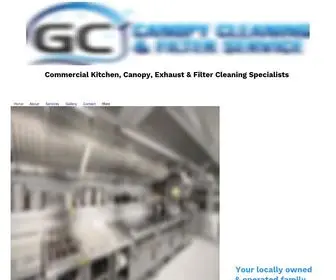 Gccanopyclean.com.au(Canopy Cleaning) Screenshot