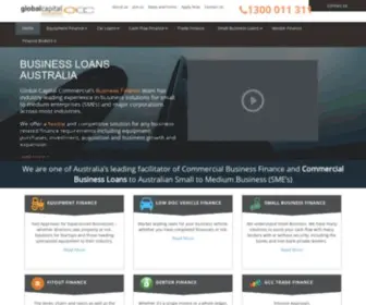 GCcbusinessfinance.com.au(GCC Business Finance) Screenshot