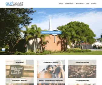 GCCC.net(Gulf Coast Community Church of Saint Petersburg) Screenshot