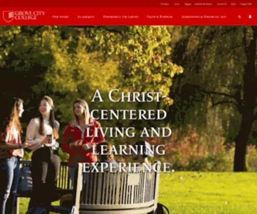 GCC.edu(Grove City College) Screenshot