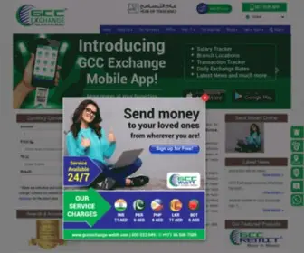 Gccexchange.com(GCC Exchange) Screenshot