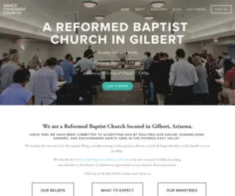 GCcgilbert.org(Grace Covenant Church) Screenshot