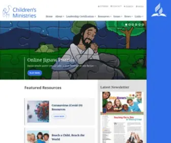 GCchildmin.org(GC Children's Ministry) Screenshot