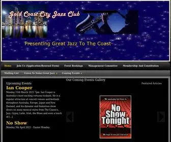 Gccityjazzclub.com(Local Jazz Club) Screenshot