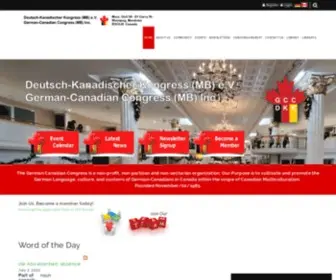 GCCMB.ca(GCCMB) Screenshot