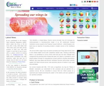 GCcremit.com(GCC Remit) Screenshot