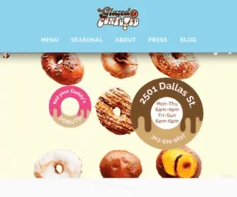 GCDonuts.com(Glazed & Confuzed) Screenshot