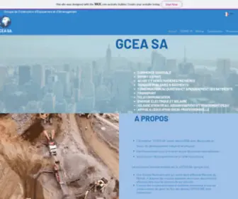 Gceasa.org(GCEA SA) Screenshot