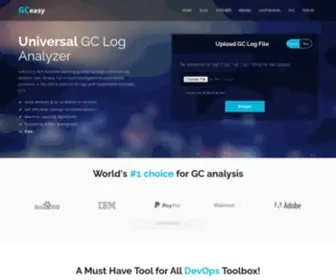 Gceasy.io(Universal JVM GC analyzer) Screenshot