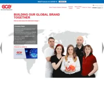 Gcegroup.com(The GCE Group) Screenshot