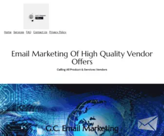 Gcemailmarketing.com(Email Marketing) Screenshot