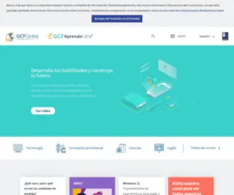 Gcfaprendelibre.org(Tecnología) Screenshot