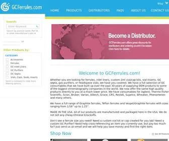 Gcferrules.com(Graphite Ferrules) Screenshot