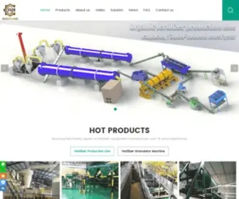 Gcfertilizergranulator.com(Zhengzhou shenghong heavy industry technology machinery co) Screenshot