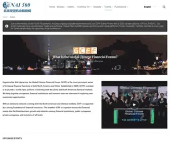 GCFF.ca(Global Chinese Financial Forum) Screenshot