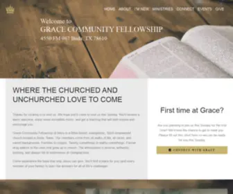 GCfhays.org(Grace Community Fellowship) Screenshot