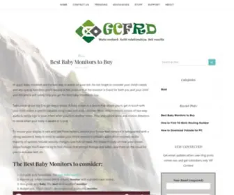 GCFRD.org(Make contact) Screenshot