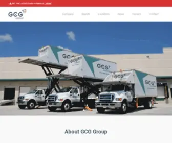 GCGgroup.com(Airline and Industrial Event Catering Services) Screenshot