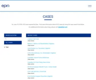 Gcginc.com(GCG Legacy Case Site) Screenshot