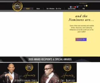 GCgma.com(Gulf Coast Gospel Music Awards) Screenshot