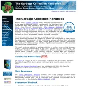 Gchandbook.org(The Garbage Collection Handbook) Screenshot