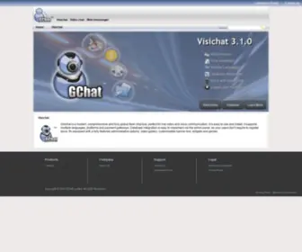 Gchat.com(Visichat video chat software) Screenshot