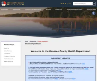 GCHD.us(Genesee County Health Department) Screenshot