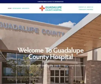 GCHNM.org(Guadalupe County Hospital) Screenshot