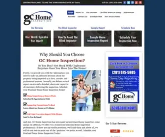 Gchomeinspection.com(Gc home inspection) Screenshot