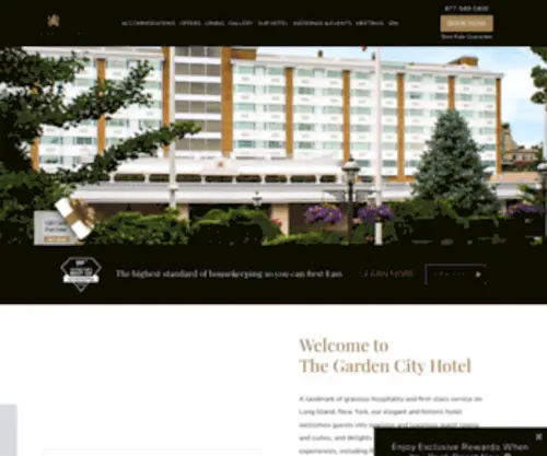 Gchotel.com(Long Island Hotels) Screenshot