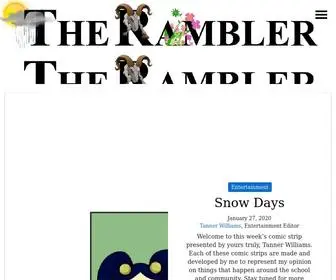 GCHsrambler.org(The Online News Source of Glenwood Community High School) Screenshot