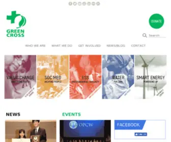 Gci.ch(Green Cross) Screenshot