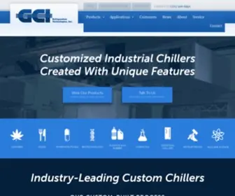Gcirefrigeration.com(GCI Refrigeration Technologies) Screenshot