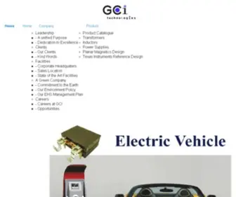 Gcitechnologies.com(GCi Technologies) Screenshot