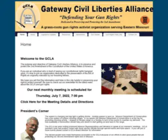 Gclastl.org(Protecting the 2nd Amendment in Missouri) Screenshot